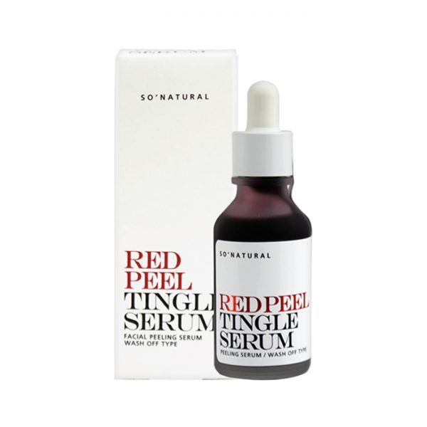 red peel tingle serum